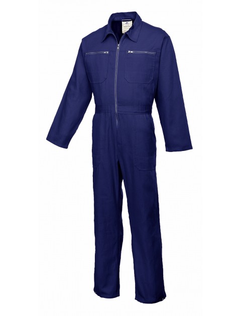 Portwest C811 Cotton Boilersuit - Navy Clothing